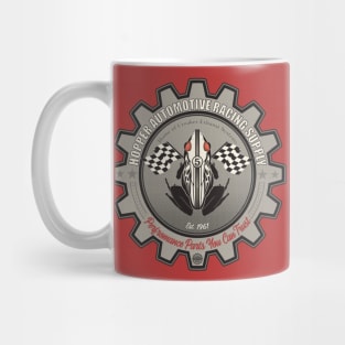 Hopper Automotive Racing Supply Logo Frog Mug